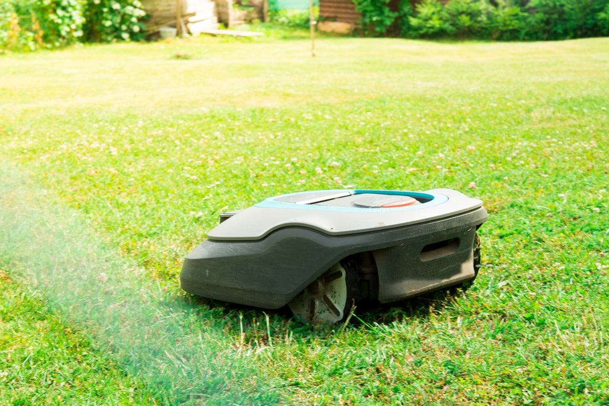 Installer un robot tondeuse dans le jardin